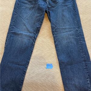 American Eagle Outfitters Dark Blue Straight Jeans